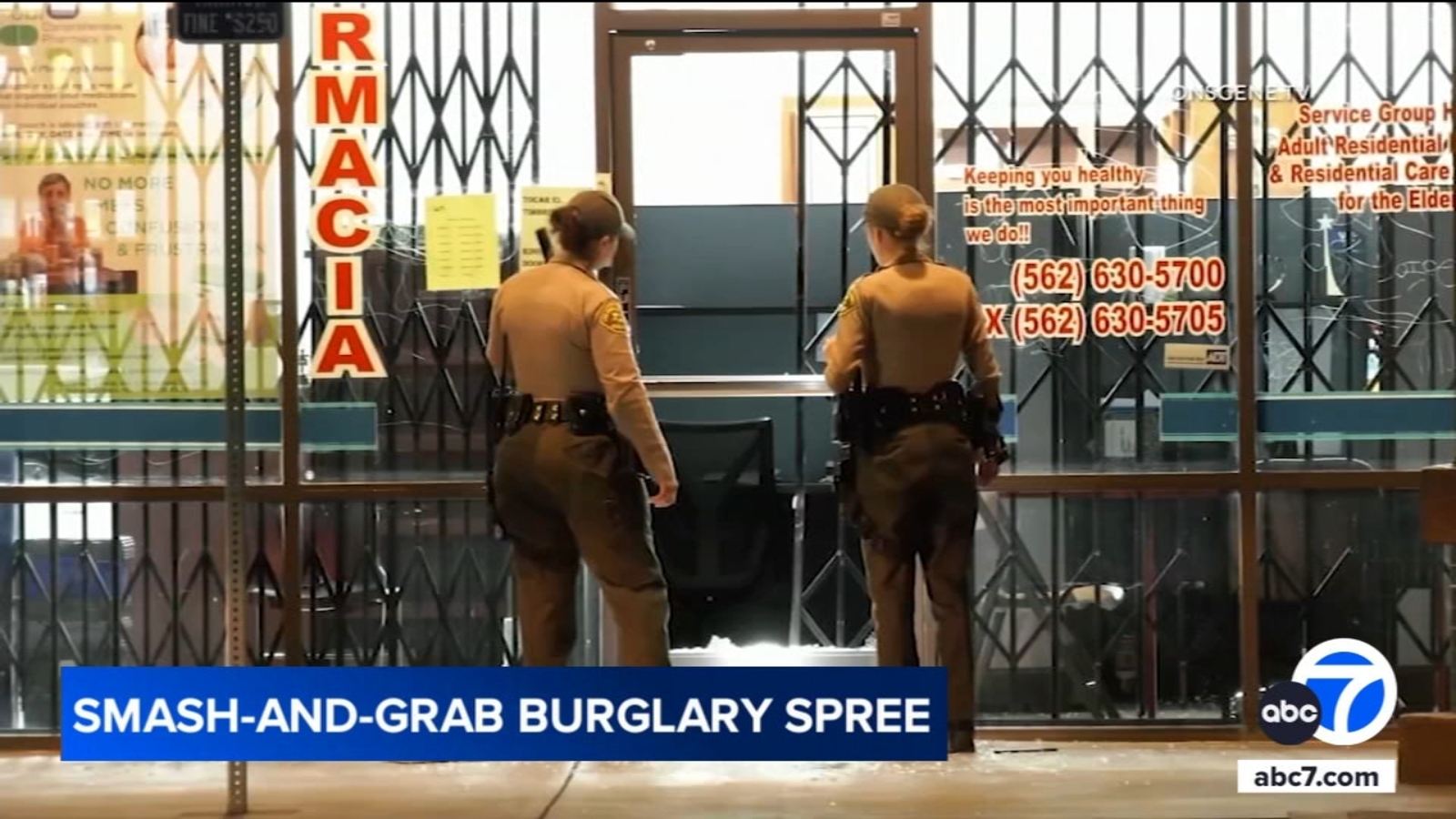 Wave of burglaries hits LA County: pharmacies, Wing Stop and barber shop targeted [Video]