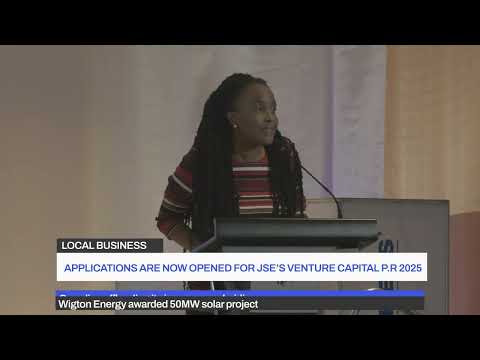 Applications are now opened for JSE’s Venture Capital Pitch Room 2025 | CBX Business News. [Video]