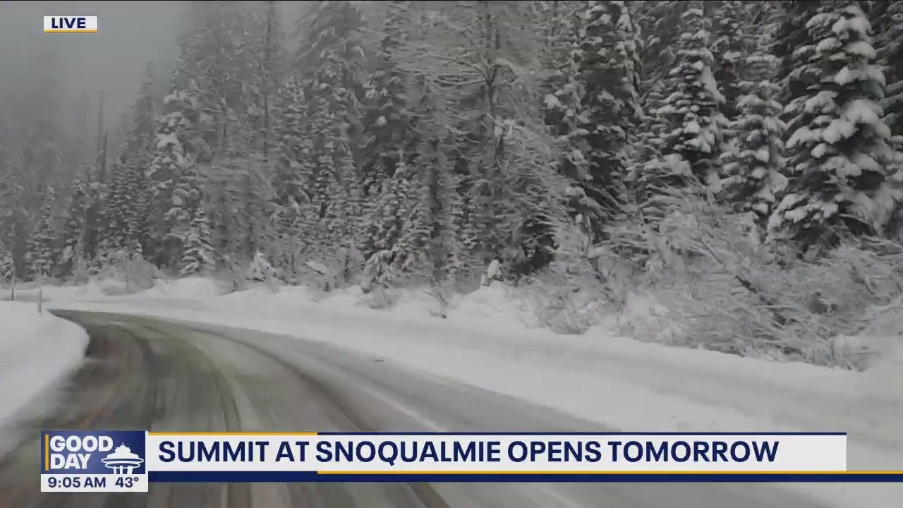 Summit at Snoqualmie announces opening day for skiers [Video]