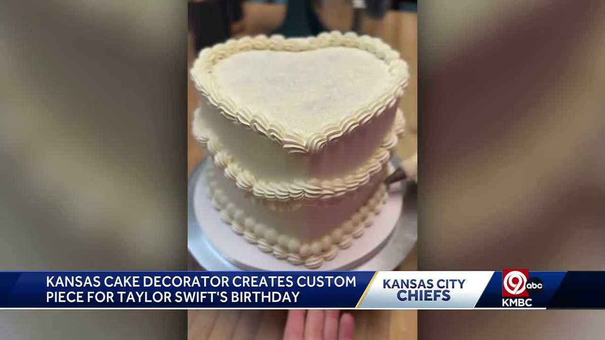 Kansas City area baker makes Taylor Swift’s birthday cake [Video]