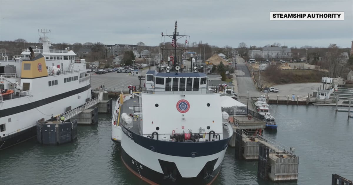 New steamship ferry available for service to Nantucket, Marthas Vineyard starting next month  Boston 25 News [Video]