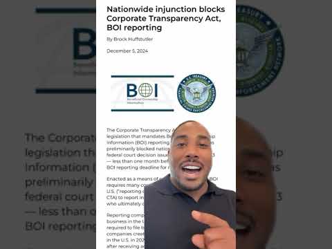 Federal Judge BLOCKS BOI Report Requirement! [Video]