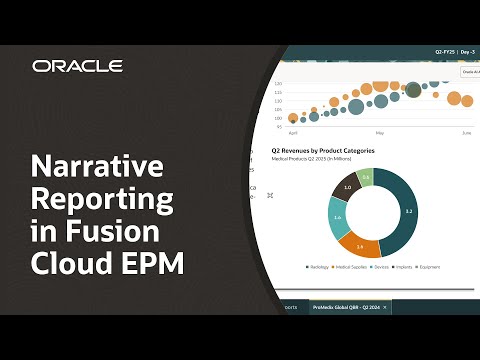 Narrative Reporting in Oracle Fusion Cloud EPM: Demo [Video]