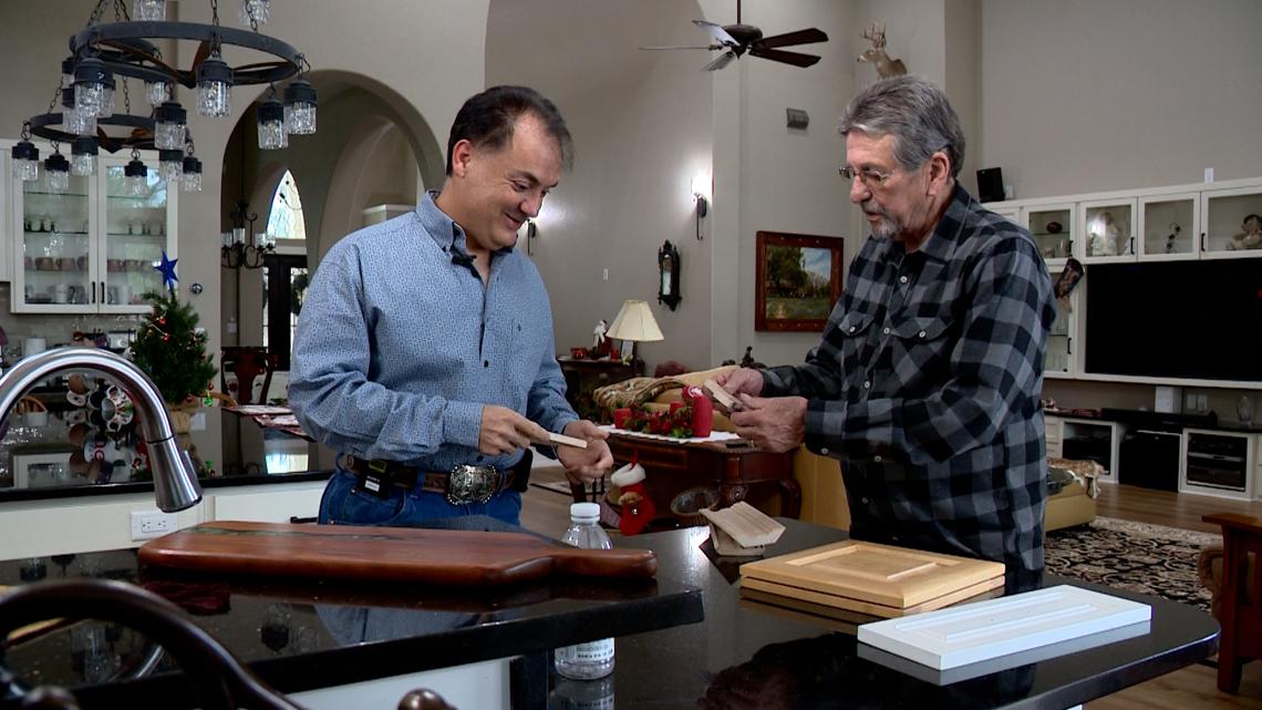 San Antonio woodwork business owner builds friendship with blind client [Video]