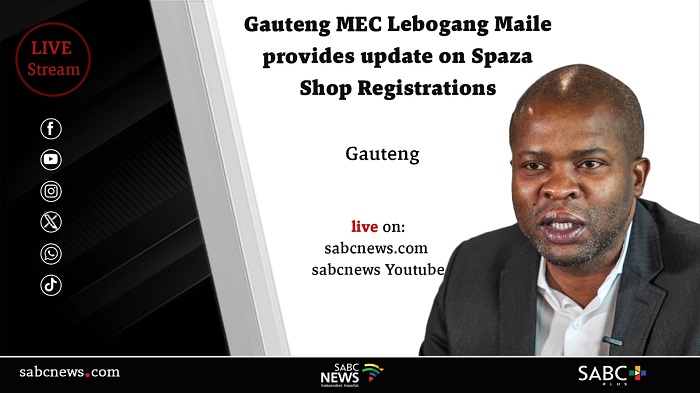 LIVE: Gauteng MEC provides update on spaza shop registrations – SABC News [Video]