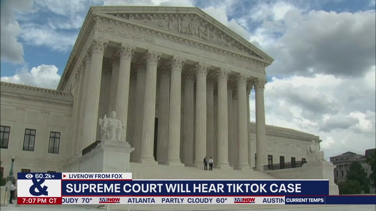 Supreme Court will hear case over TikTok ban [Video]