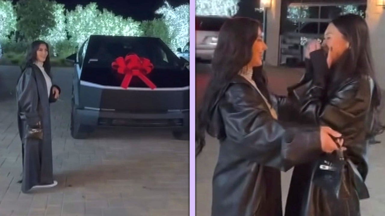 Kim Kardashian Surprises BFF Tracy Romulus With Tesla Cybertruck on Her Birthday [Video]