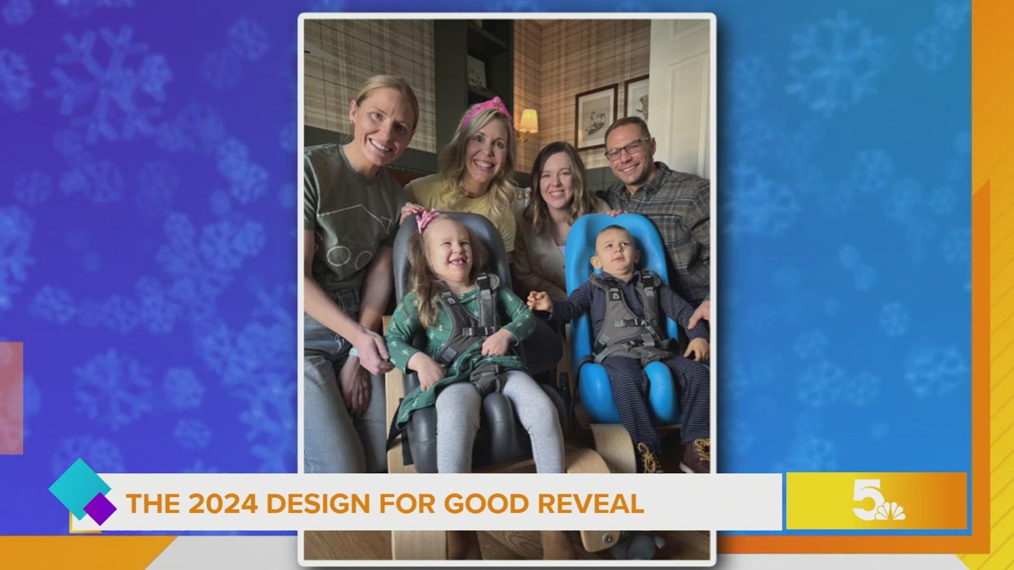 Local businesses gift deserving family a room makeover for Design for Good 2024 [Video]