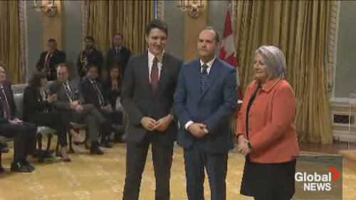 Nathaniel Erskine-Smith sworn in as minister of housing [Video]