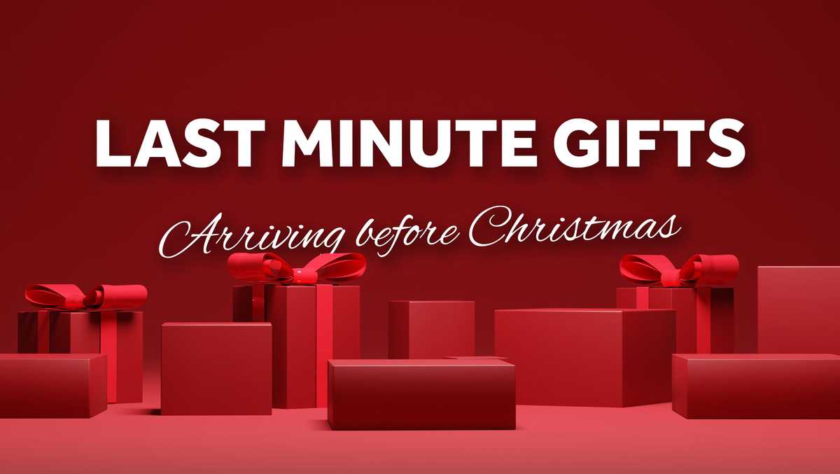 Last-minute gifts that can arrive on time for Christmas Day [Video]