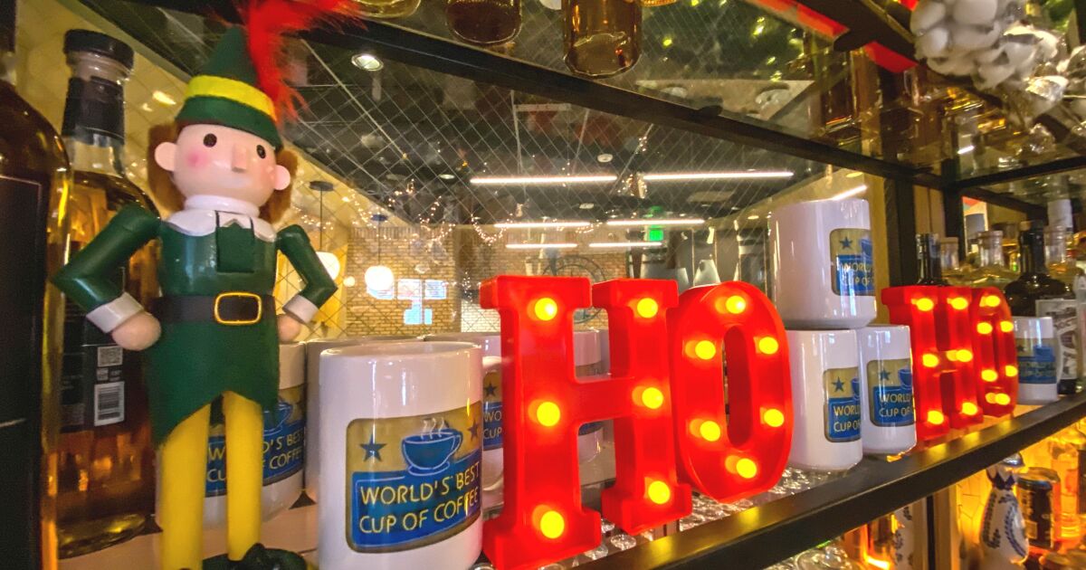 Side Hustle Lounge transformed into Elf-inspired holiday pop-up [Video]