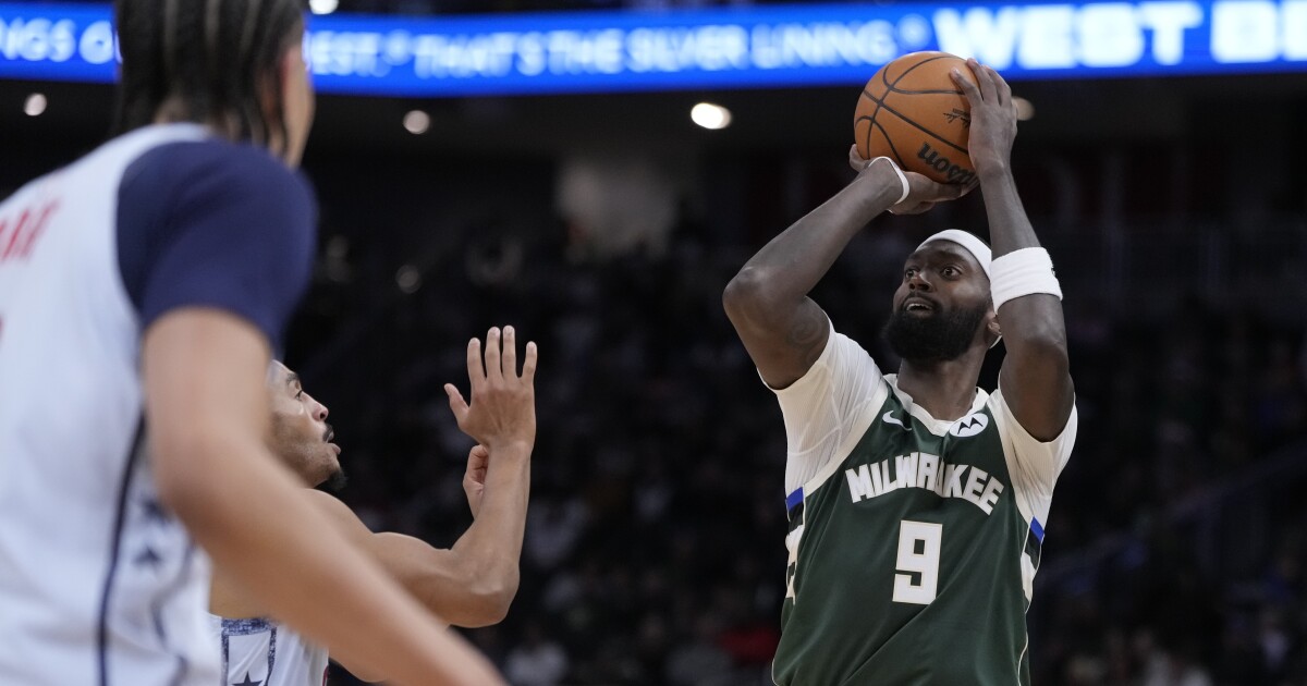 Portis scores season-high 34 points as Bucks beat Wizards 112-101 [Video]