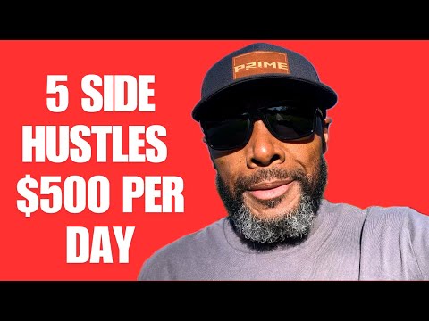 5 Side Hustles For 2025 That Will Make You $500 Per Day [Video]