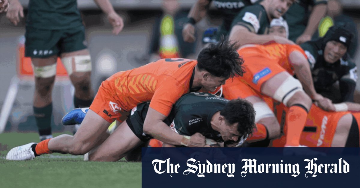 Joey Manu scores in Japanese rugby debut as Israel Folau starts year with a loss [Video]