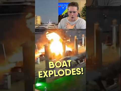 Boat Explodes in Ft. Lauderdale (Near My House) [Video]