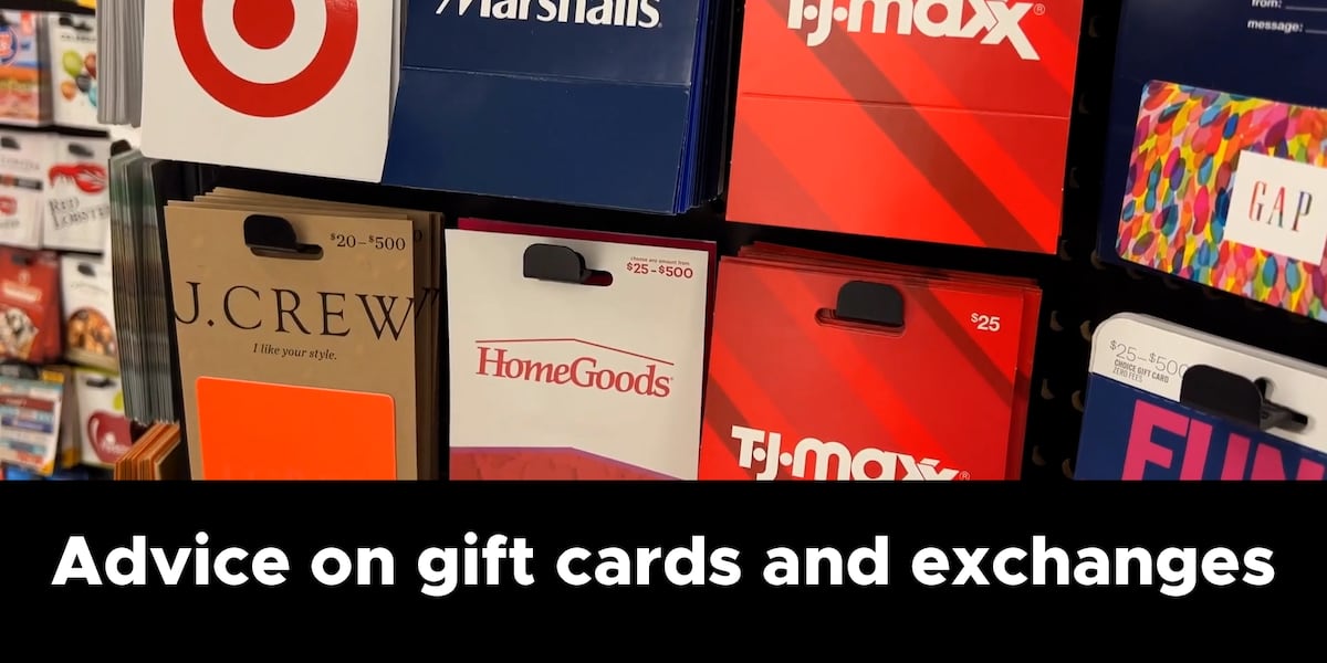 Expert advice on gift cards and exchanging presents [Video]