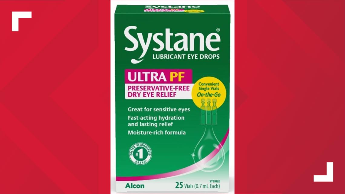 Systane eye drops recalled due to fungal contamination [Video]