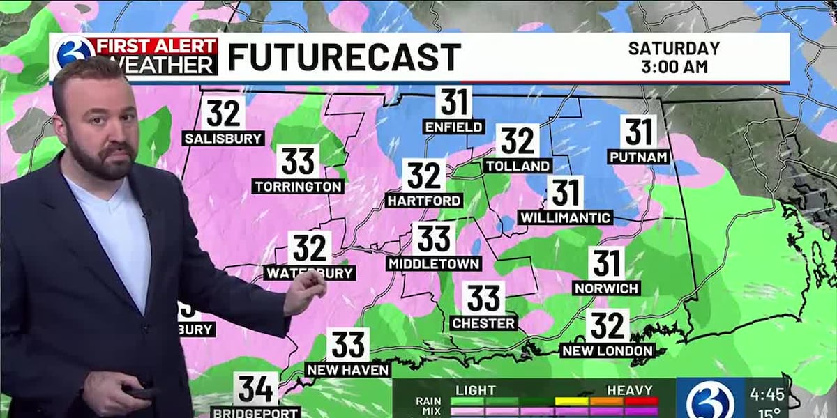 FORECAST: A Winter Weather Advisory is in effect for freezing rain late tonight [Video]