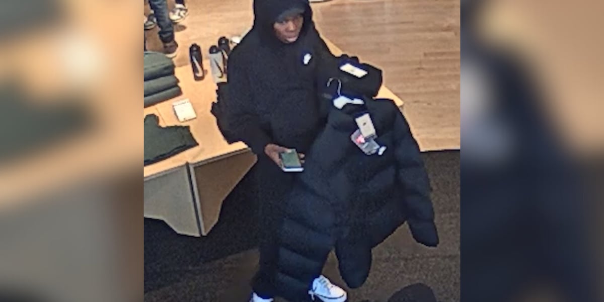 Security video: Police looking for person who stole from Ponce City Market Nike store