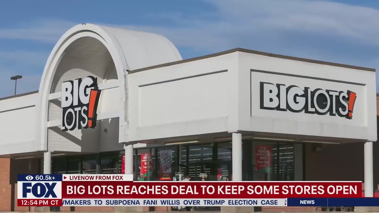 Big Lots reaches deal to keep some stores open [Video]