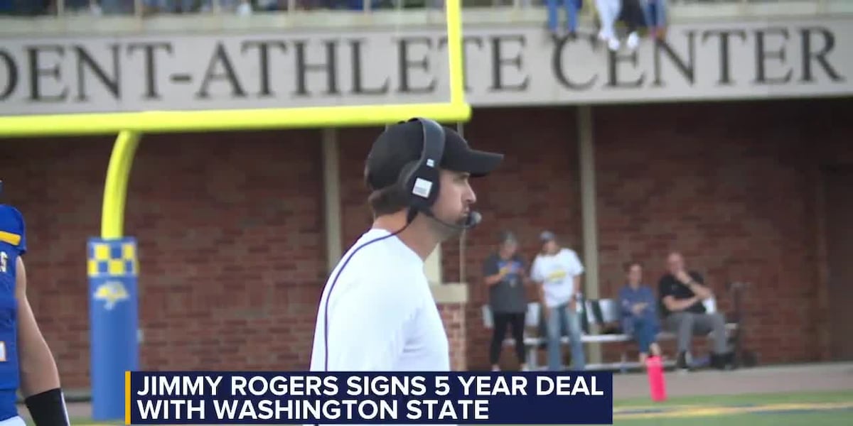 ESPN: Jimmy Rogers to sign head coaching deal with WSU [Video]