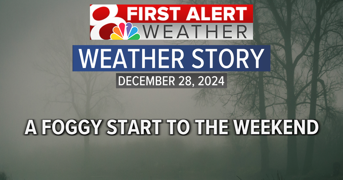 Forecast: A foggy start to the weekend. | Weather [Video]