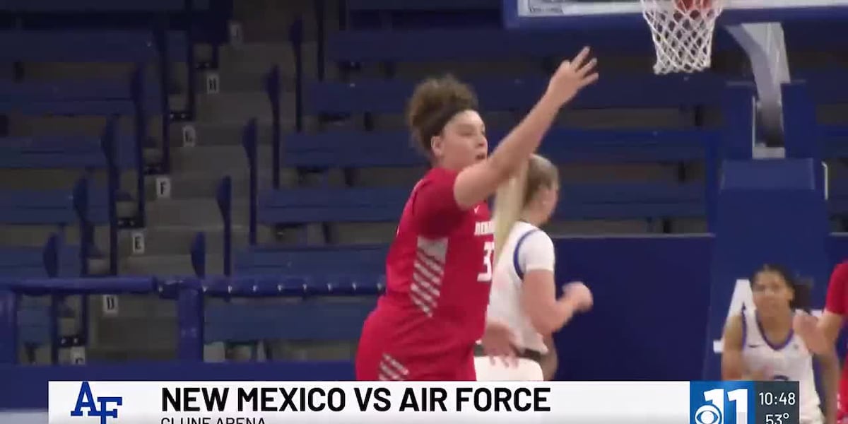 Air Force WBB drops first conference game to New Mexico [Video]