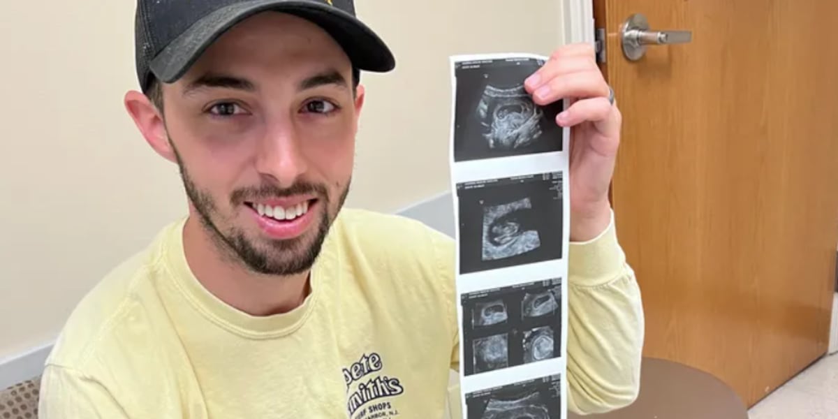 Widow of hockey player Matthew Gaudreau gives birth to their first child 4 months after his death [Video]