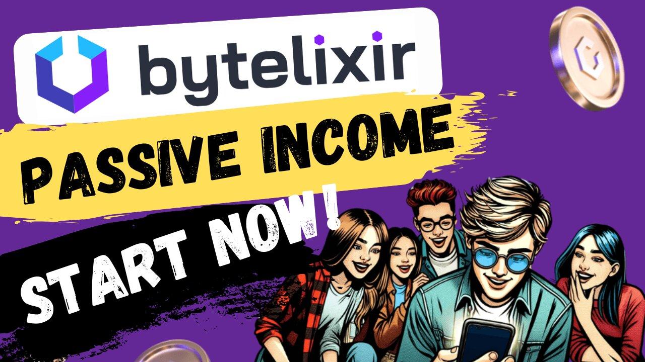 Bytelixir – Passive Income – One News Page VIDEO