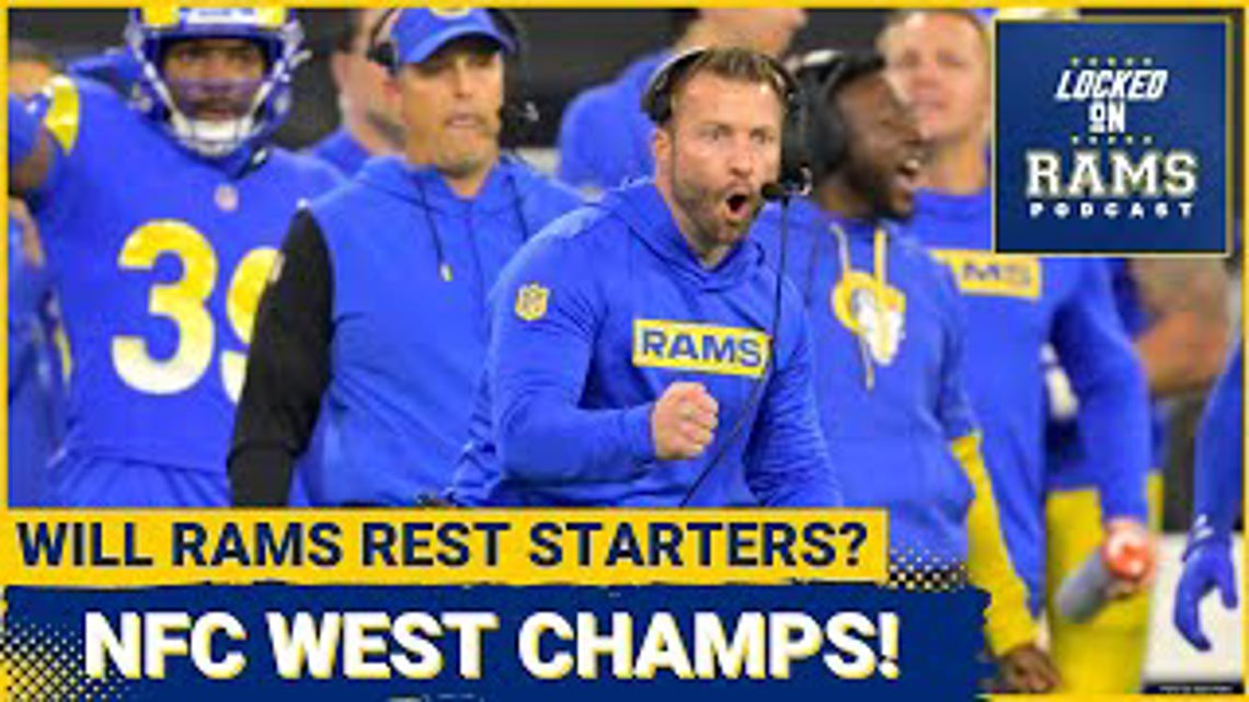 Rams Clinch NFC West Title! Will Rams Start or Sit Starters in Season Finale, Playoff Scenarios! [Video]