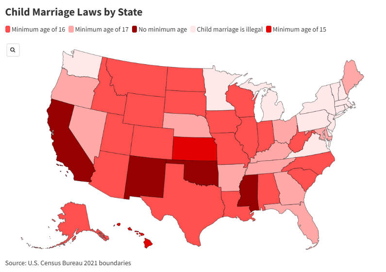 Map Shows Where Child Marriage Is Still Allowed After State’s Ban Starts [Video]