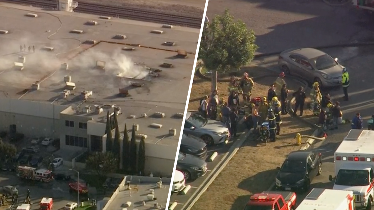 Fullerton plane crash into building kills 2  NBC4 Washington [Video]