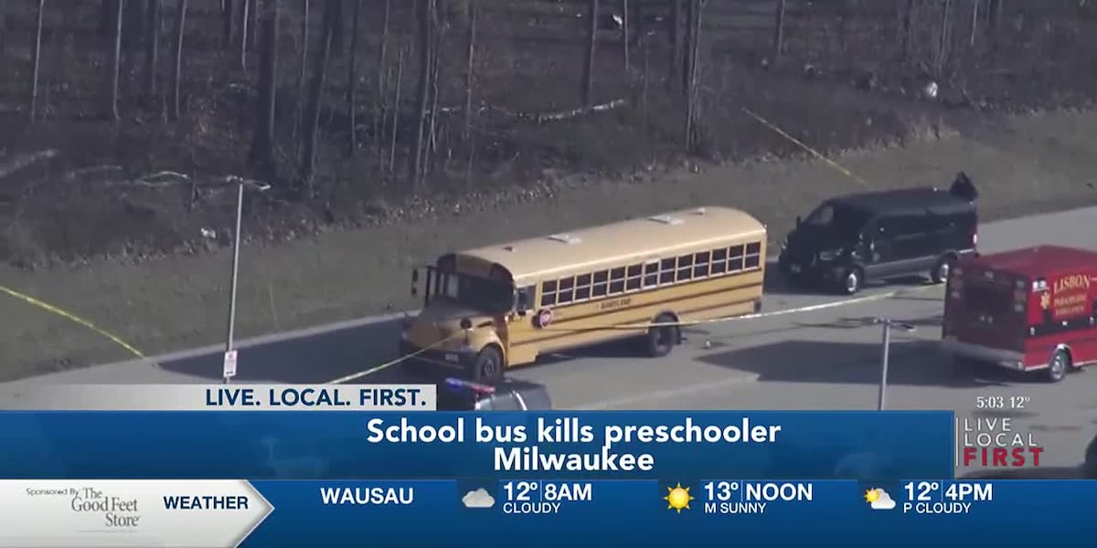 Pre-Schooler hit and killed By bus outside Milwaukee [Video]