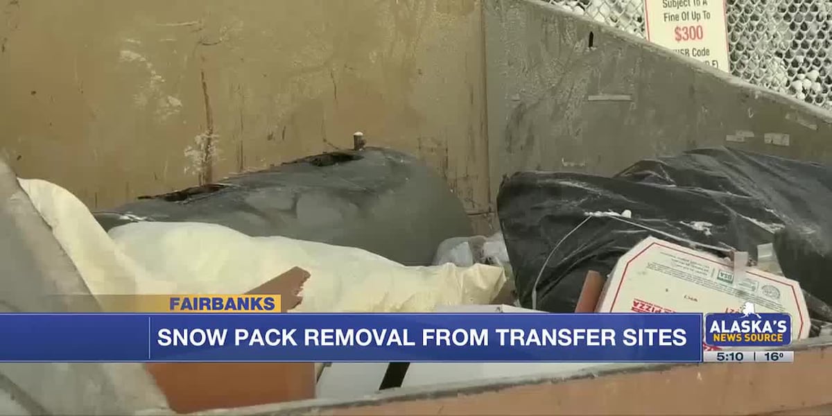 Fairbanks North Star Borough closes transfer sites for hard pack removal [Video]