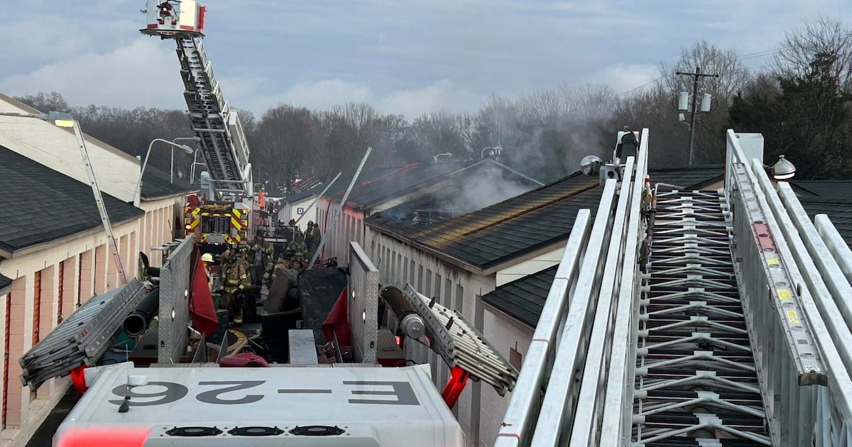 Crews battle 3-alarm fire at self-storage business  WSOC TV [Video]