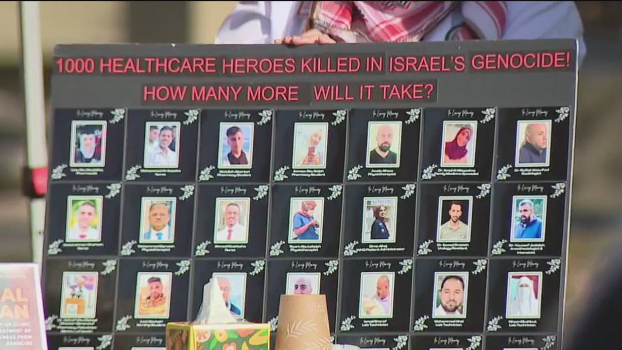 Bay Area doctors participate in global sick-out to protest lack of medical care in Gaza [Video]