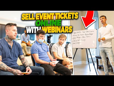 How to Sell Event Tickets Online Using 1 Webinar a Week [Video]