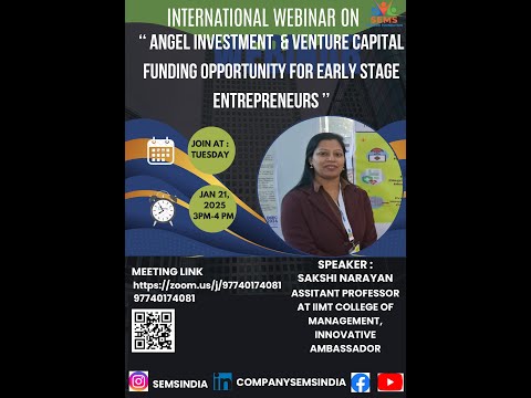 Angel Investment  & Venture Capital Funding Opportunity For Early Stage Entrepreneurs [Video]