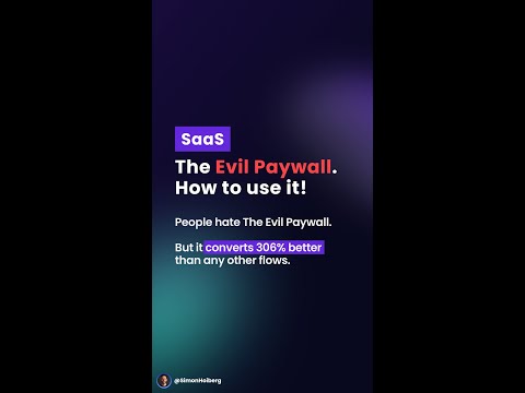 The Evil Paywall 😈 [Video]