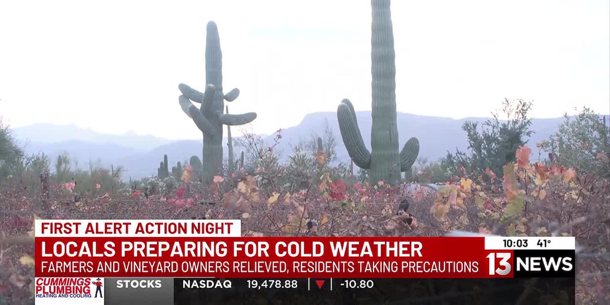 Southern Arizona residents preparing for cold weather [Video]