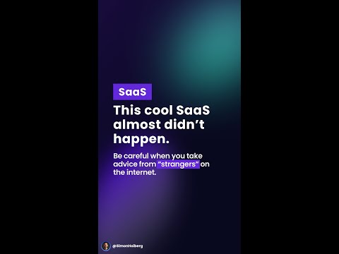 This cool SaaS almost didn