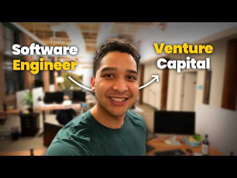 Why I Quit Engineering to join Venture Capital (Startup Investor) [Video]