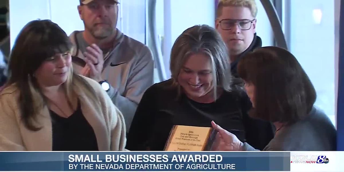 The Nevada Department of Agriculture honored one of the states top small businesses Thursday [Video]