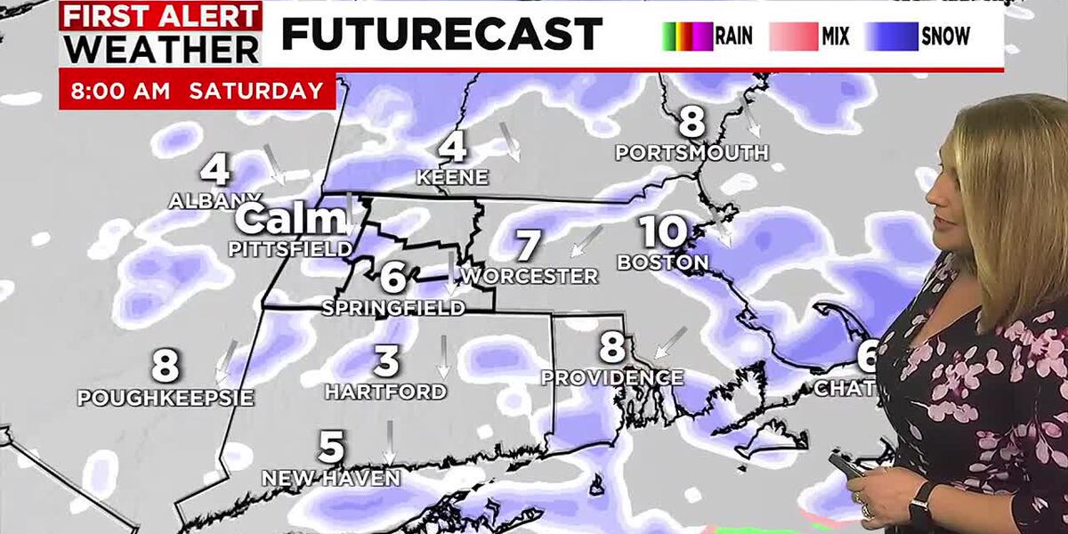 Snow Showers on Tap for Saturday Morning [Video]