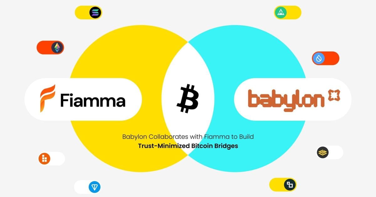 Babylon Labs Collaborates with Fiamma to Build Trust-Minimized Bitcoin Bridges | PR Newswire [Video]