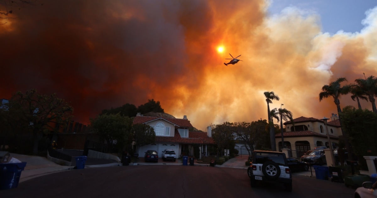 ‘Looking for a cartoon villain’: Trump, Musk fuel online conspiracies about California wildfires [Video]