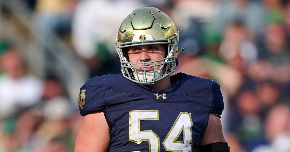 Notre Dame starting LT Anthonie Knapp will miss CFP national title game vs. Ohio State  Boston 25 News [Video]