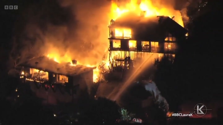 Selling Sunset star accuses LA landlords of cashing in on wildfires | News [Video]