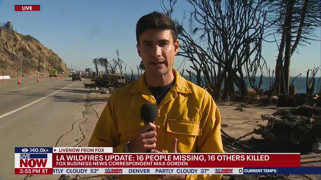 LIVE REPORT: CA wildfires rage [Video]