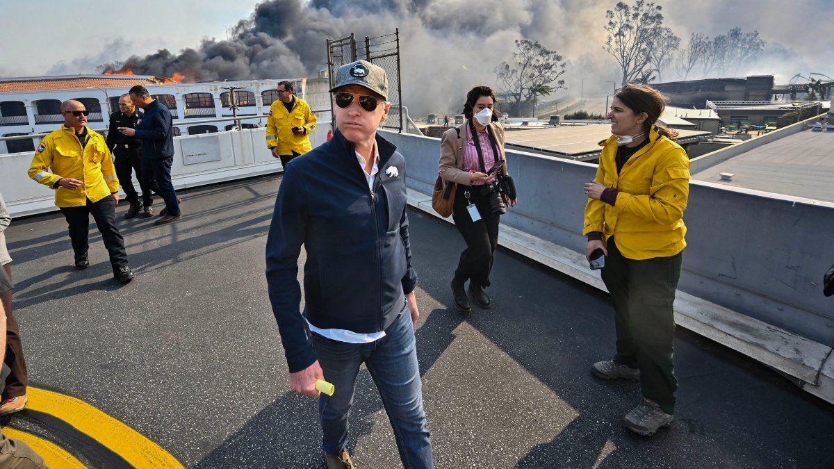 Newsom signs order to speed LA wildfires recovery  NBC New York [Video]